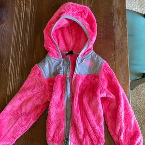 Pink north face fleece 2T
